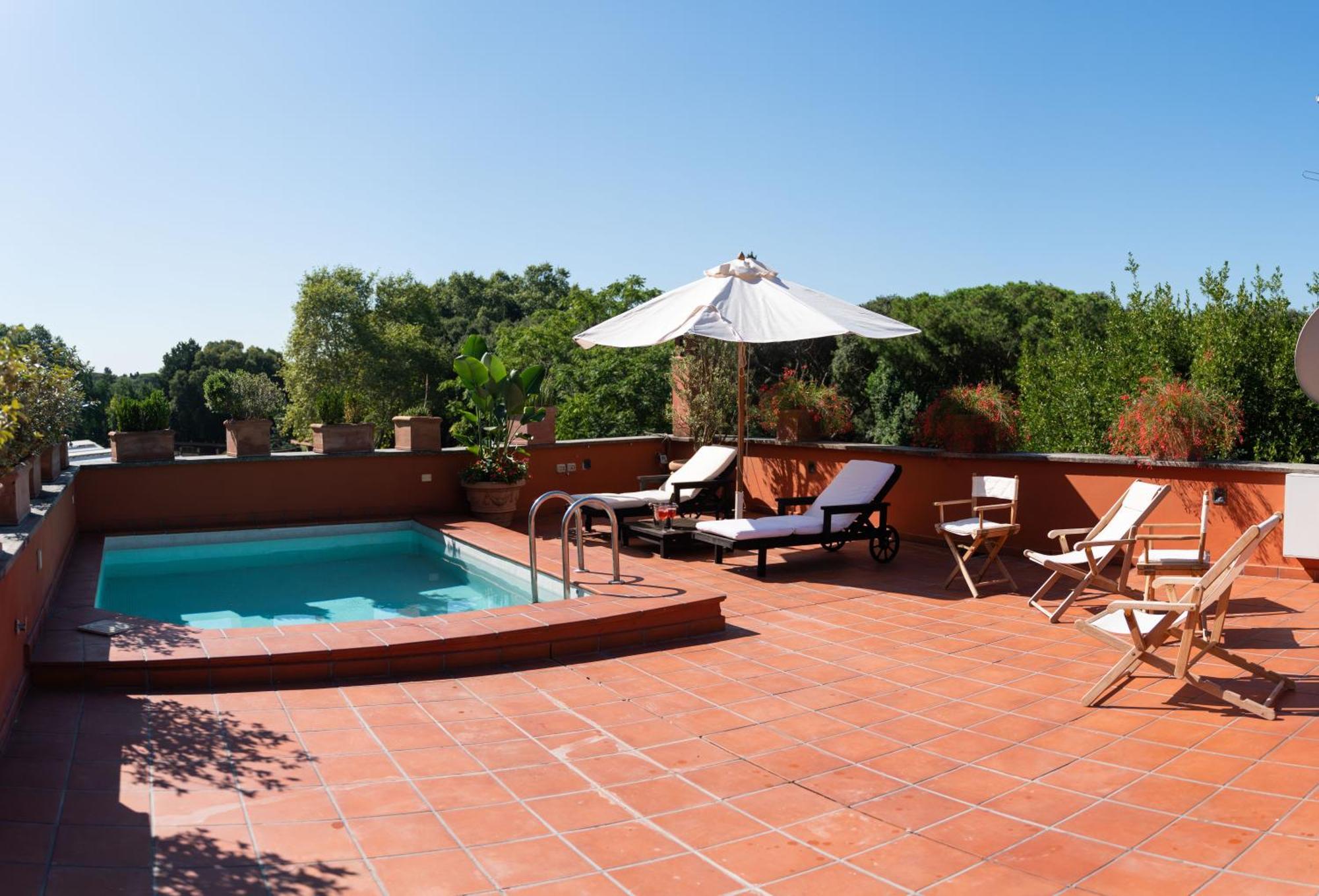 Terme Di Caracalla With Private Swimming Pool Rome