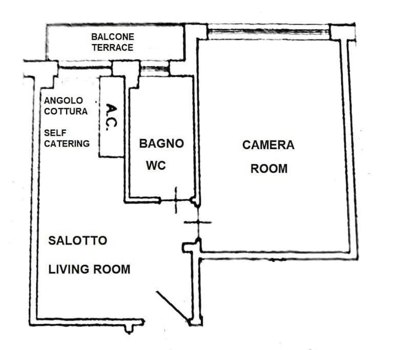 La Casa Di Marilu Vicino A Trastevere Hébergement de vacances *
