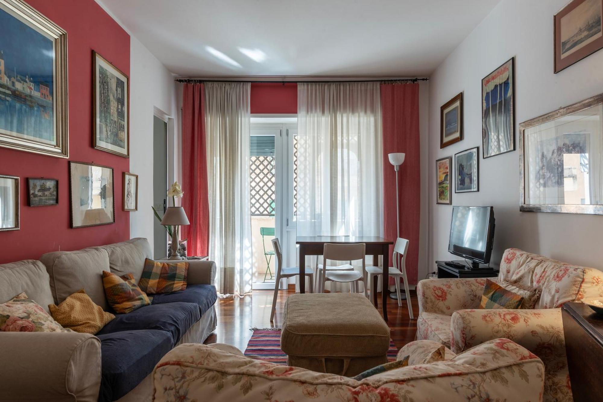 Cipro With Balconies Apartment Rome