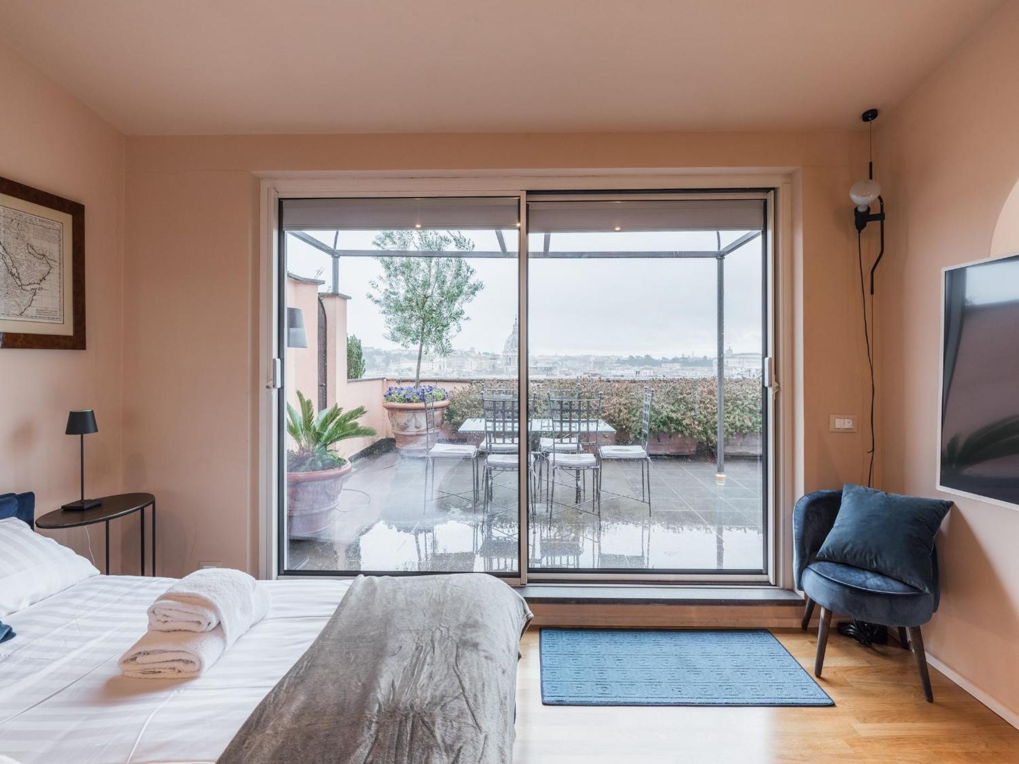 Apartment The Rent - Spacious With Terraces With Panoramic View Of Rome
