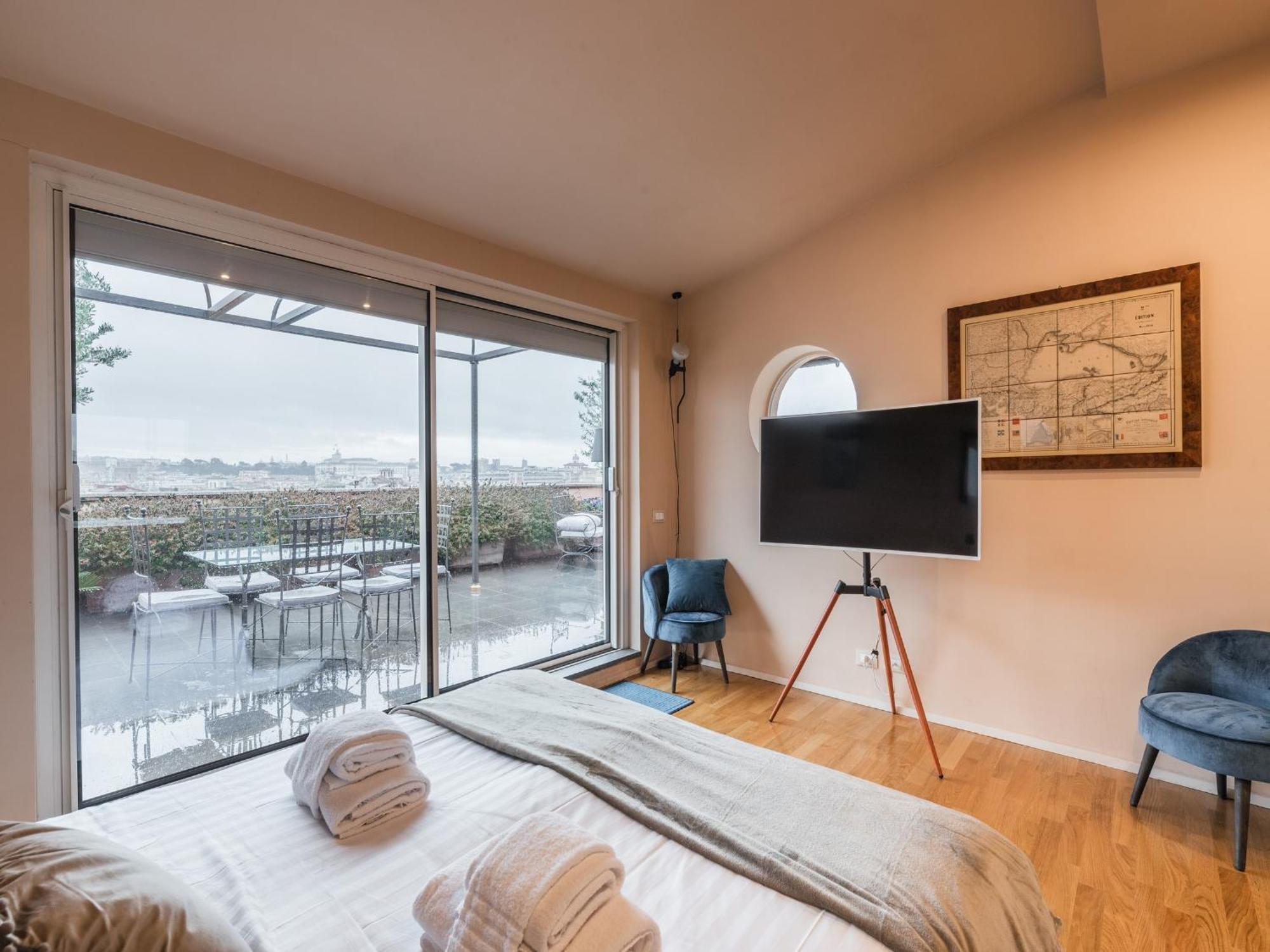 The Rent - Spacious With Terraces With Panoramic View Of * Rome
