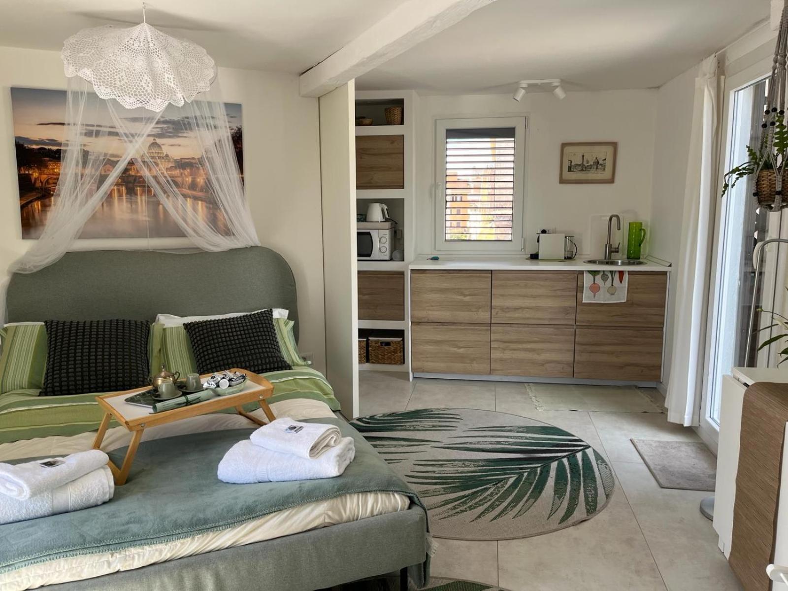 Monteverde Double Terrace Penthouse Appartement Rome
