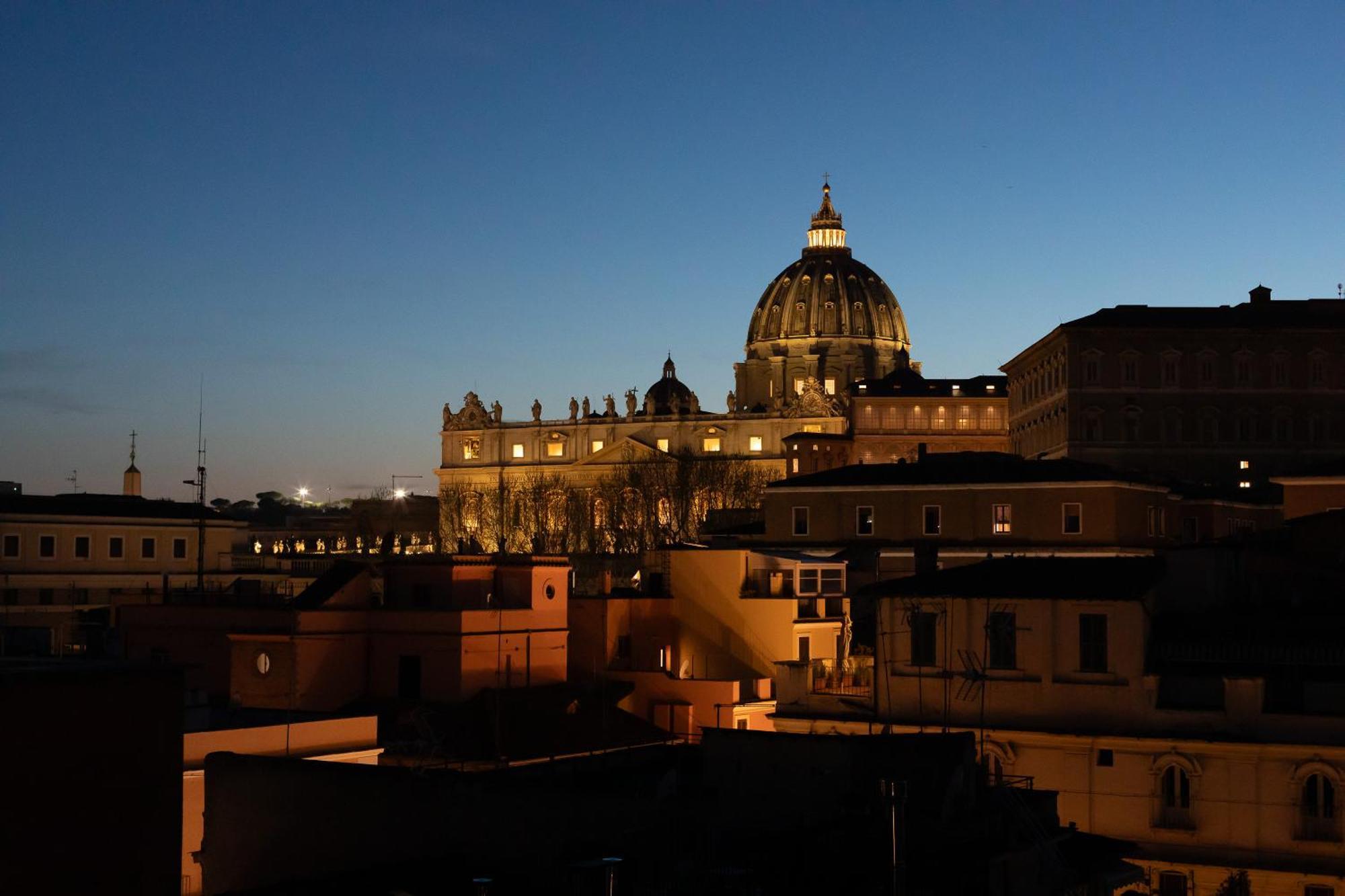 Penthouse In Exclusive Borgo Pio District Apartamento *