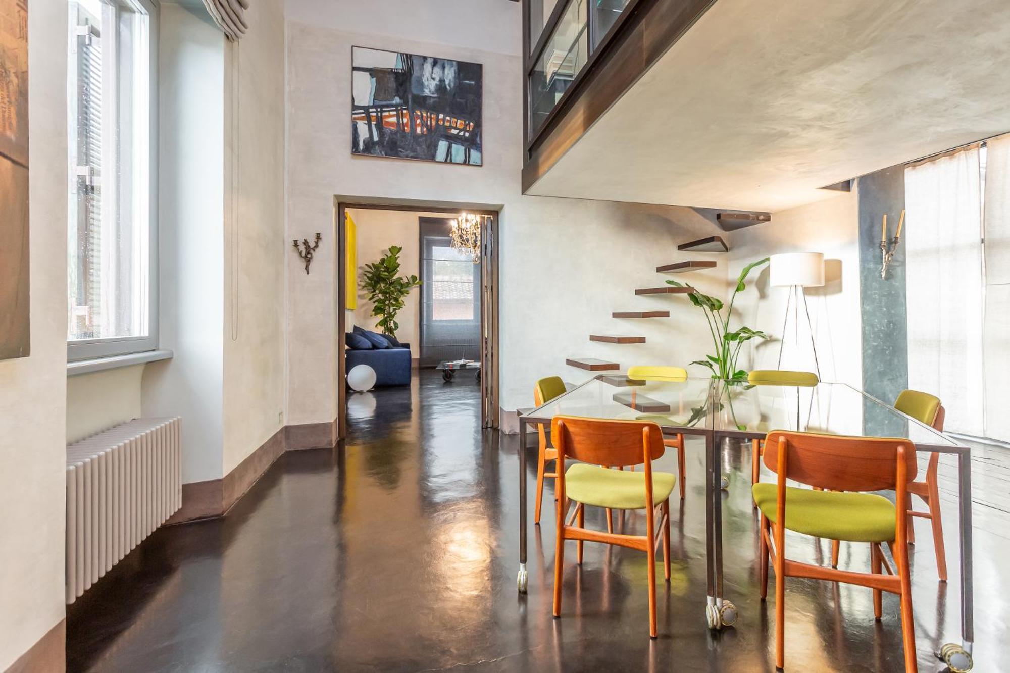 Iconic With Unique Colosseum View Appartement Rome