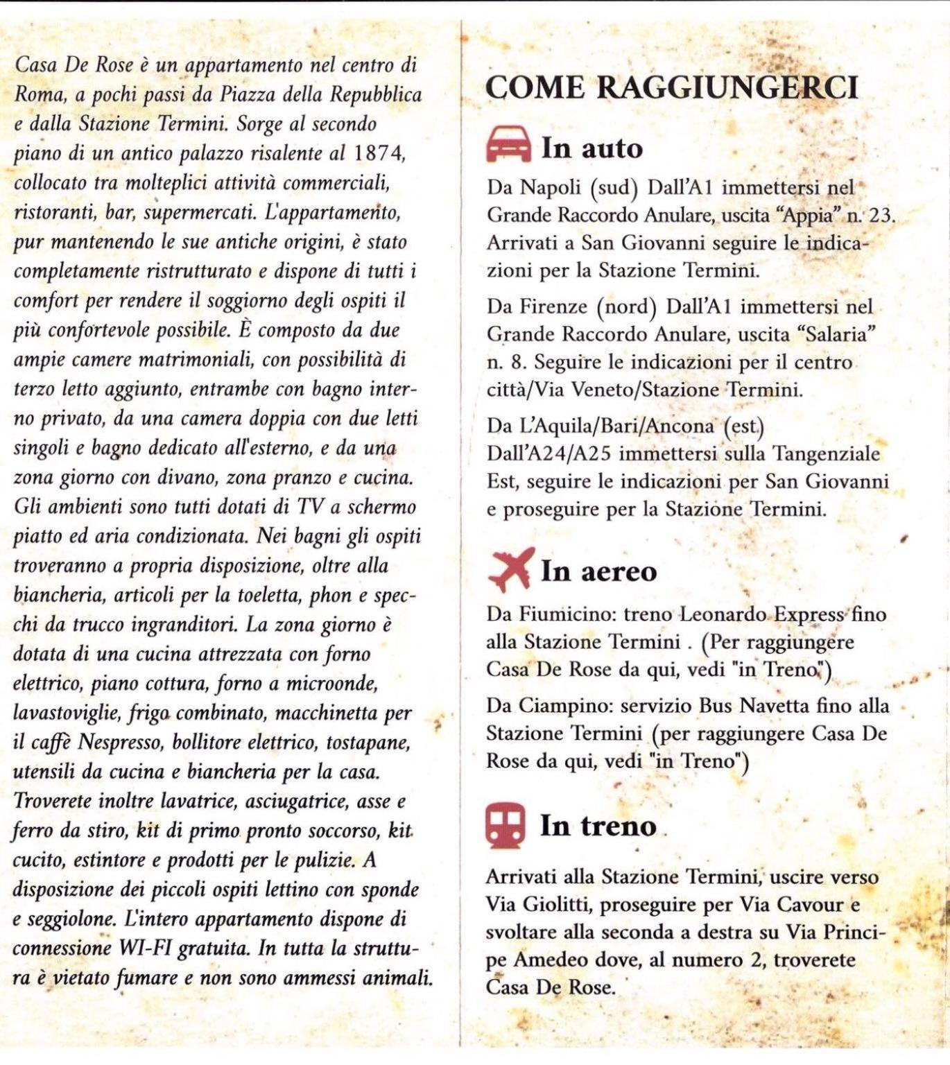 Apartment Casa De Rose Rome