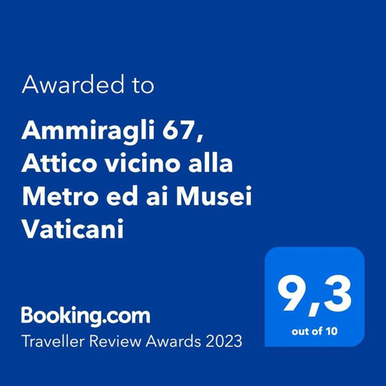 Ammiragli 67, Attico Vicino Metro Ed Ai Musei Vaticani Rome