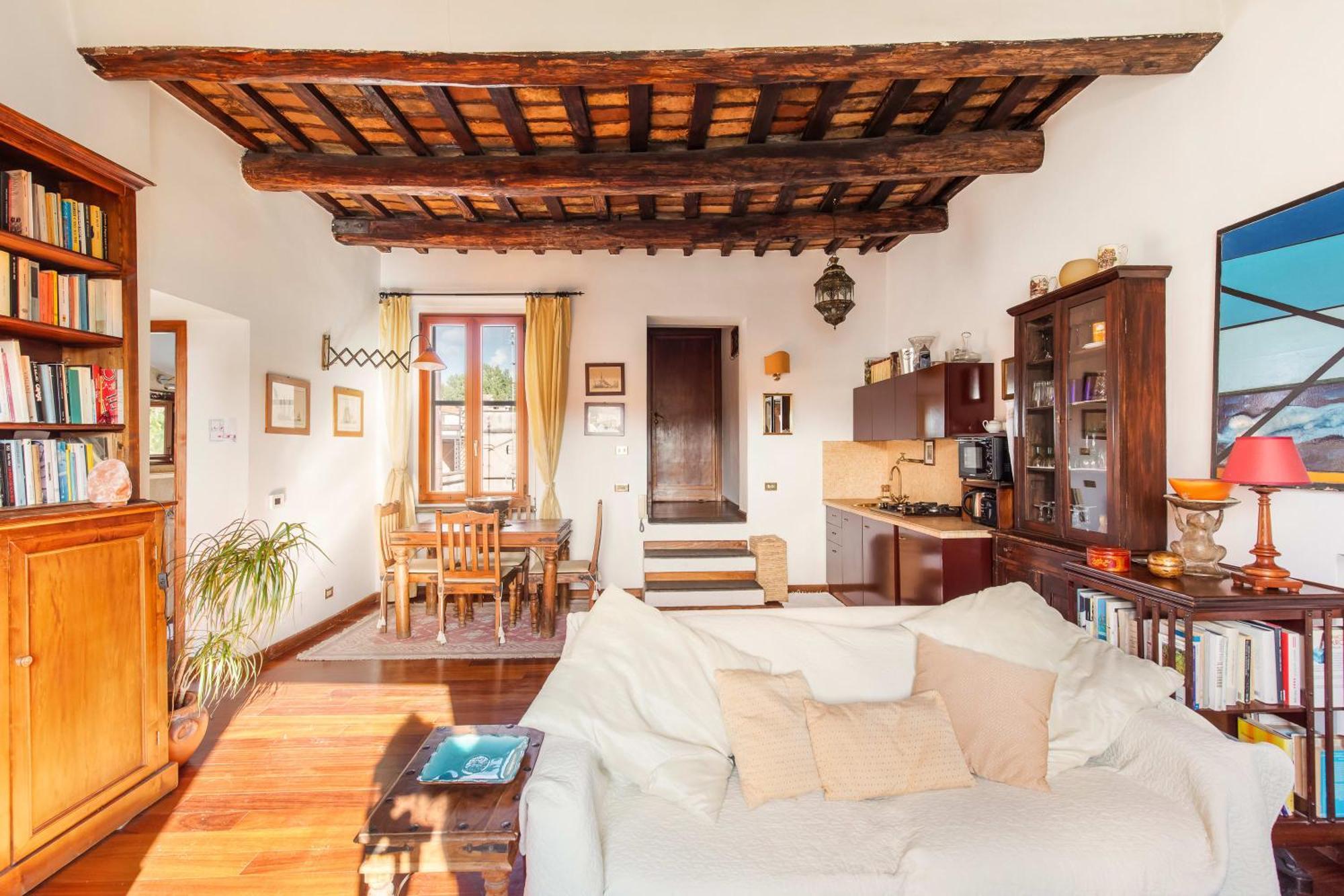 Piazza Mattei Terrace | Romeloft Apartamento