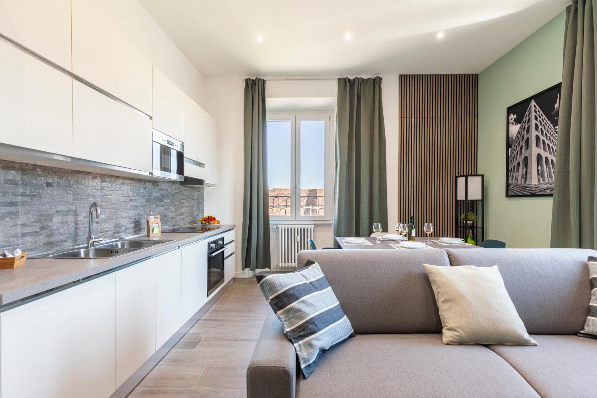 Hostly-colorhome Midtown Appartement