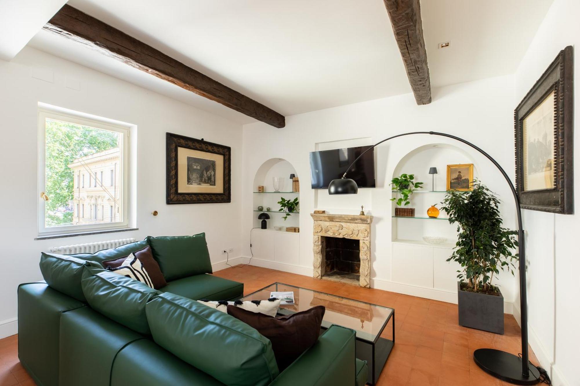 Iflat Trastevere Stylish 4 Bedroom Penthouse Rome