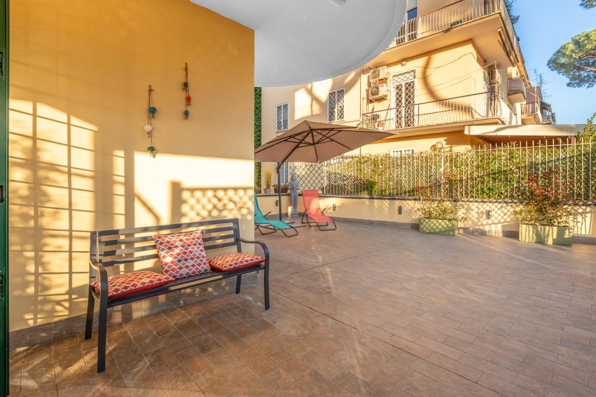 Conca D'oro Terrace Apartment Rome