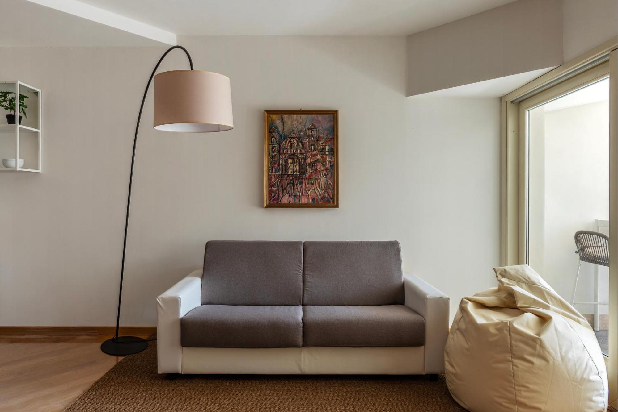 Porta Portese Modern Terrace Apartment *