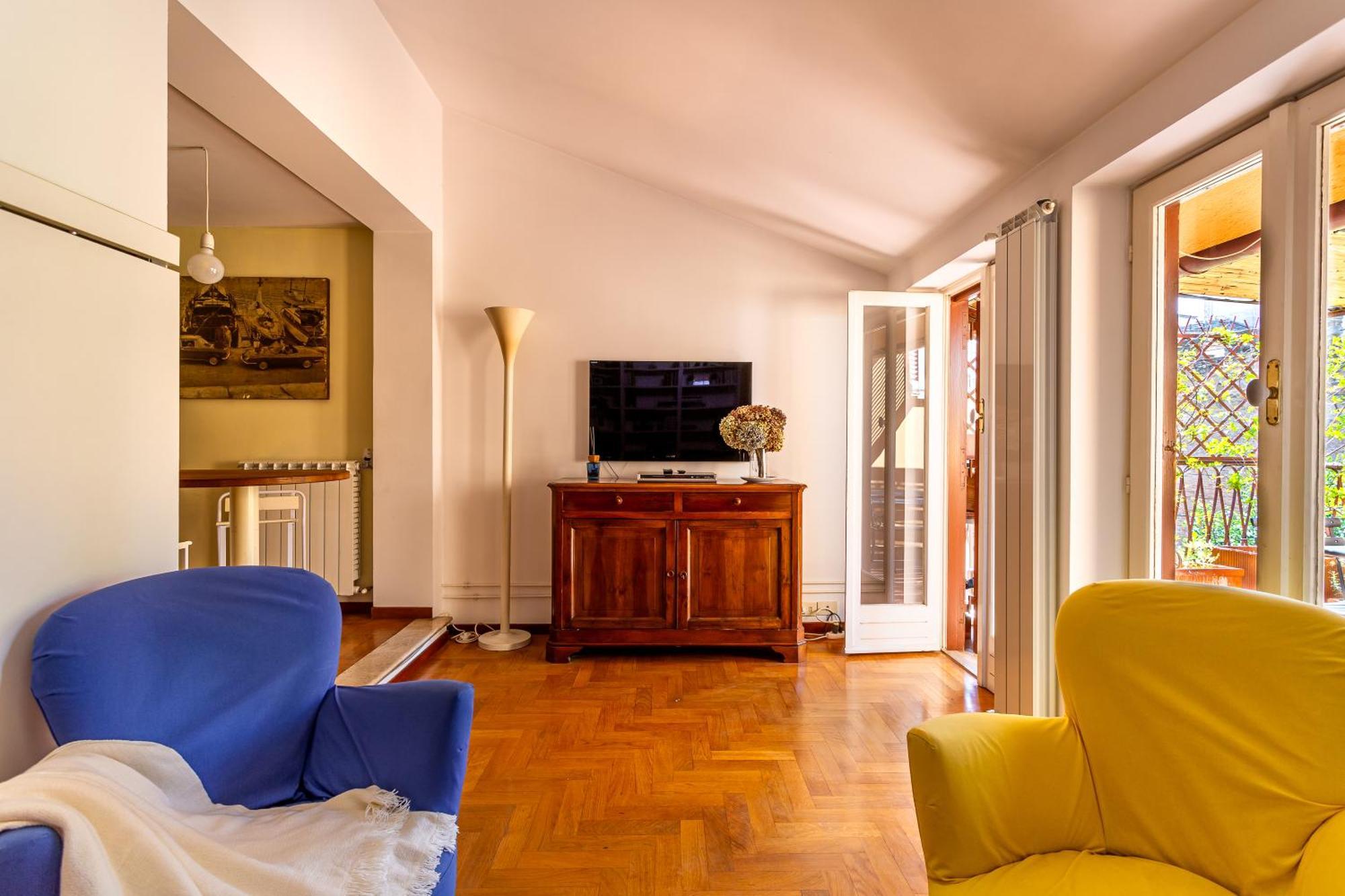 Iflat Peaceful With Terrace Next To Vatican Apartment Rome