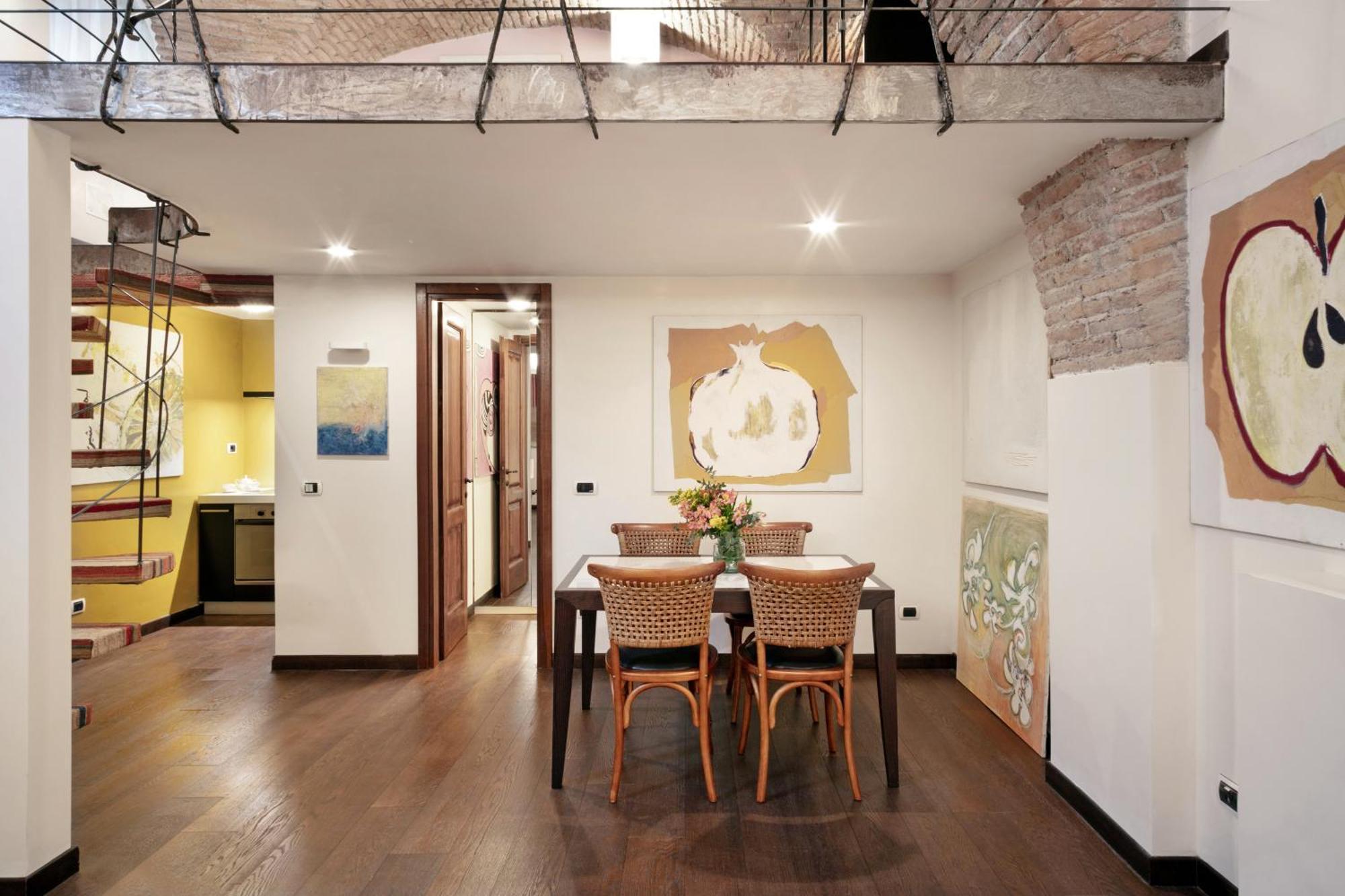 Holiday home Trasteverehome - Artists Loft With Private Parking In Trastevere