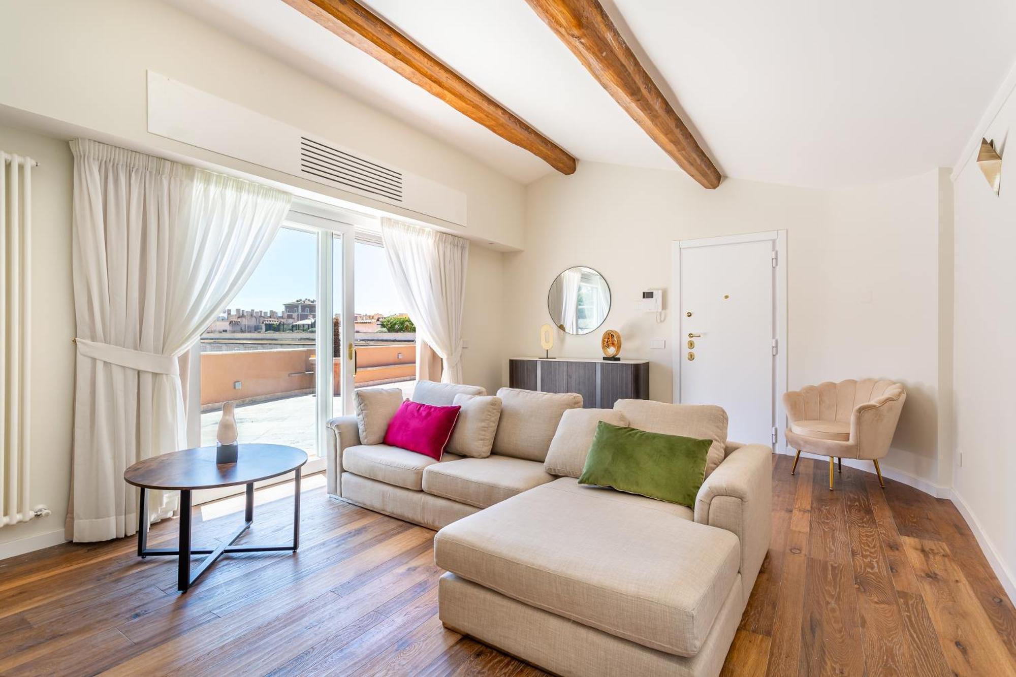 Iflat Luxury Penthouse Near Trevi Fountain Apartment Rome