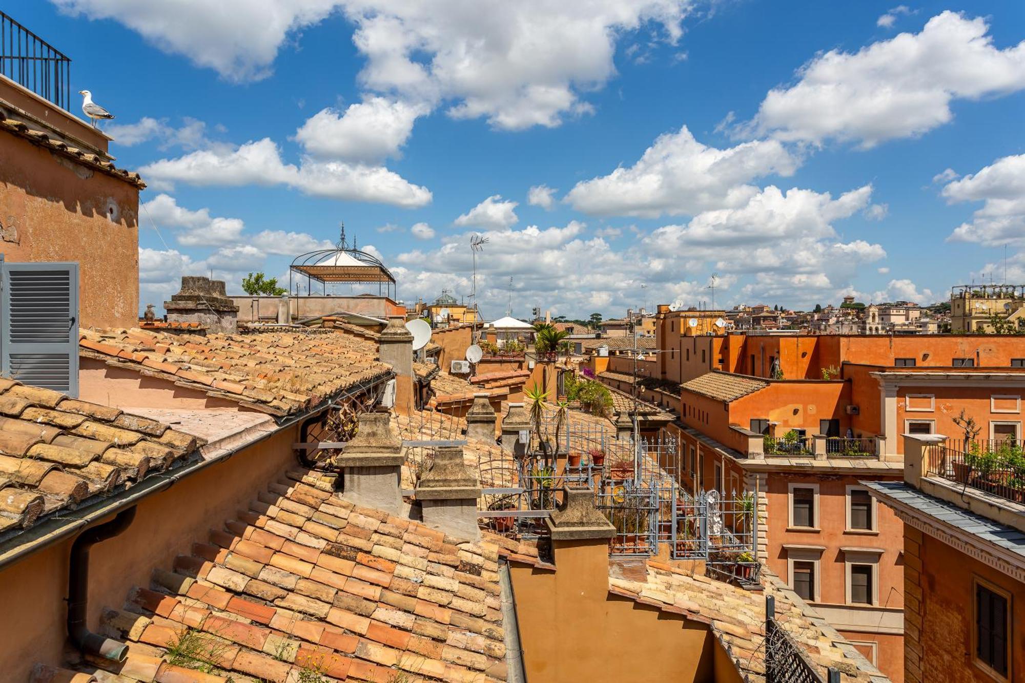 Iflat Luxury Penthouse Near Trevi Fountain Rome