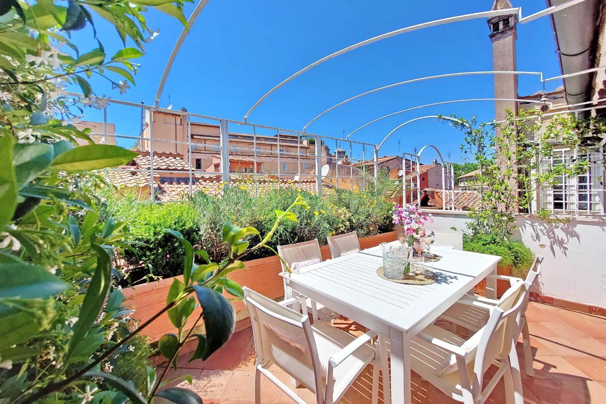 Appartement Magical Navona Duplex With Terrace By Halldis