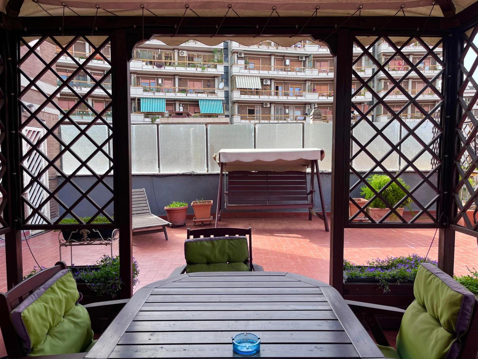 Terrace Nuovo Salario Apartment Rome