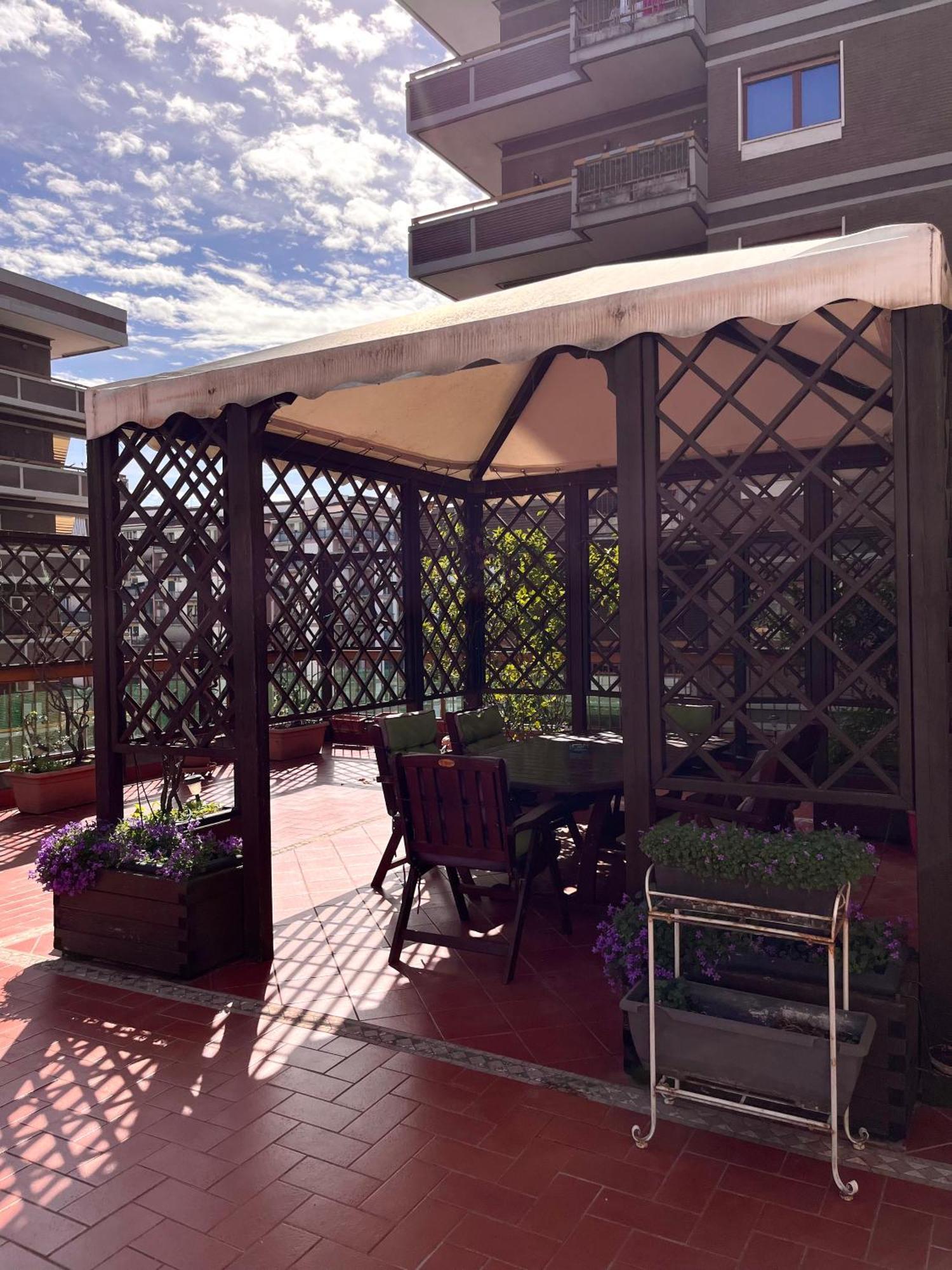 Apartment Terrace Nuovo Salario Rome