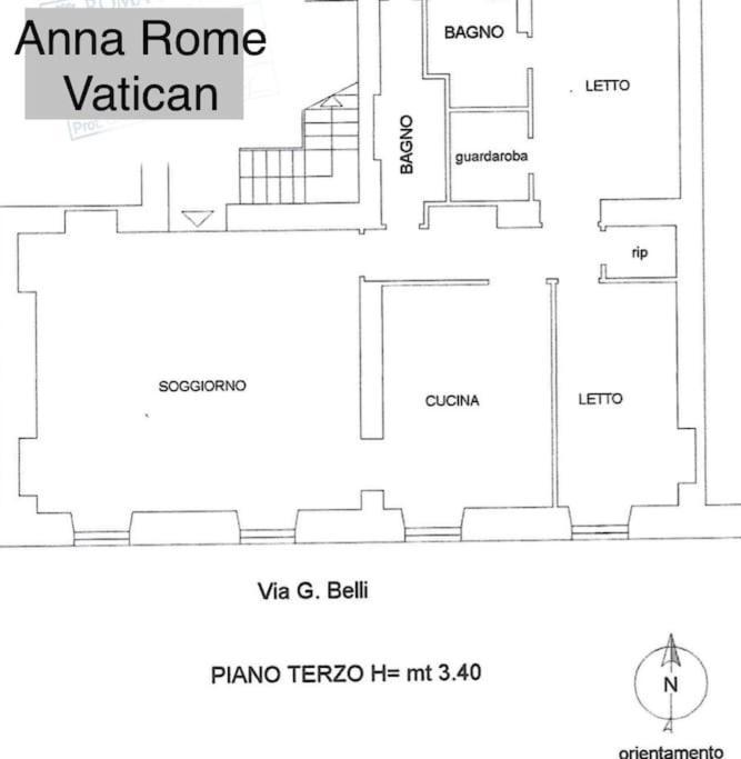 Apartment Anna Vatican Luxury Rome