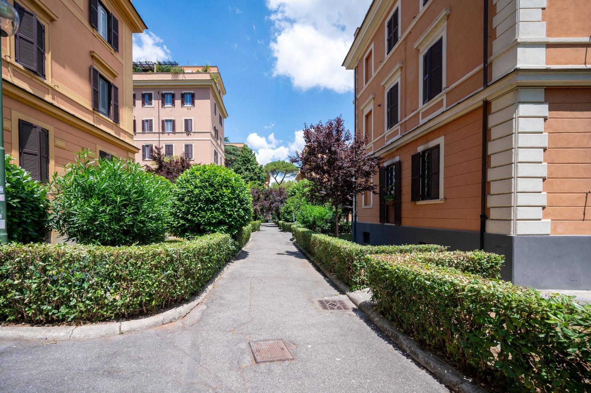 Elegante Con Giardino, Vicino Al Centro Di E Stadio Olimpico