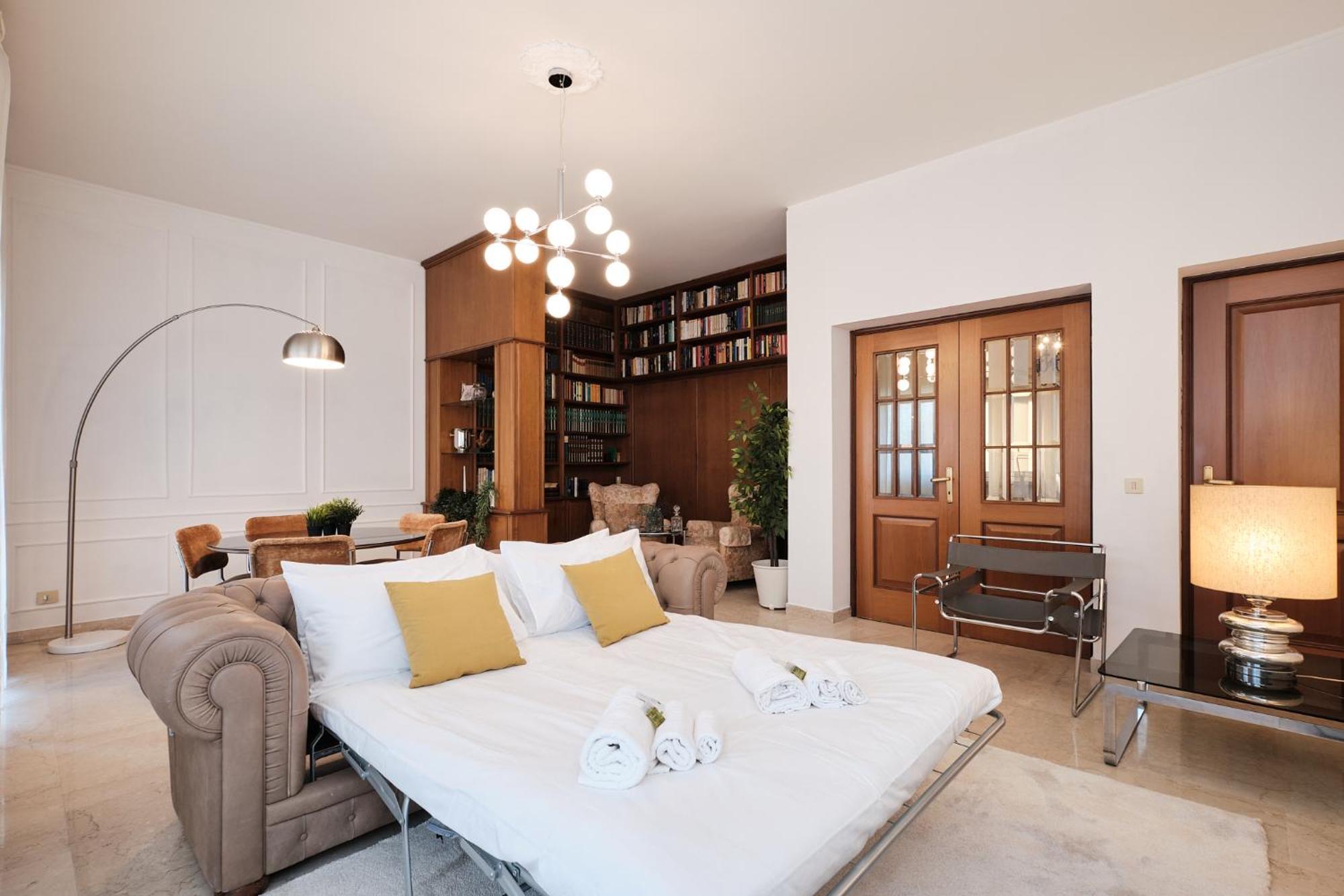 Elegante Con 3 Da Letto Vicino Il Centro Apartment Rome