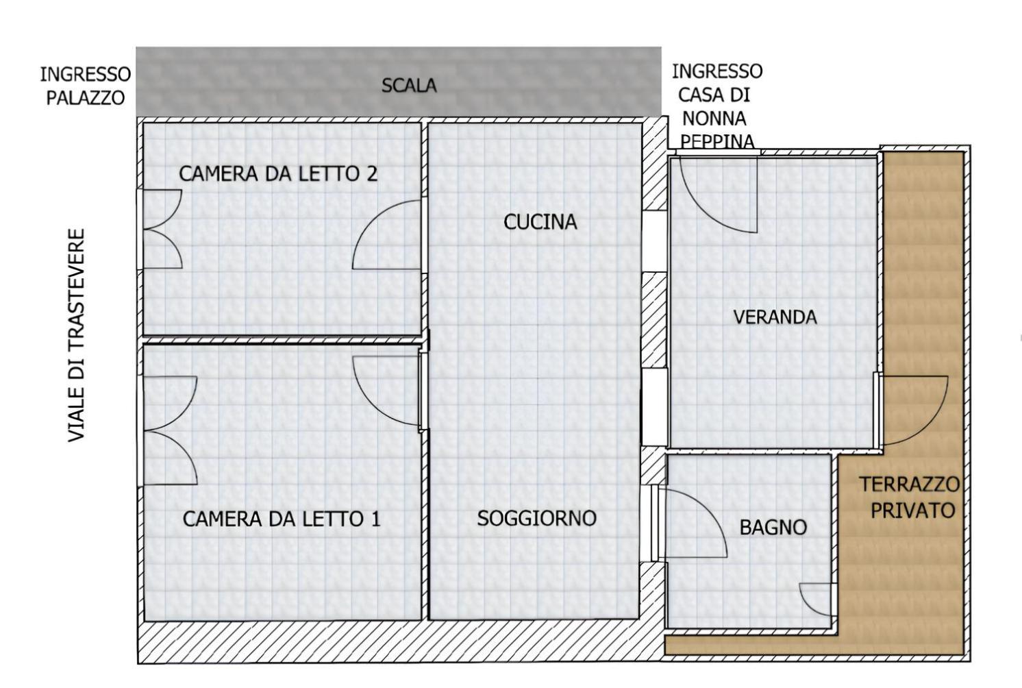 La Casa Di Nonna Peppina A Trastevere Apartment Rome