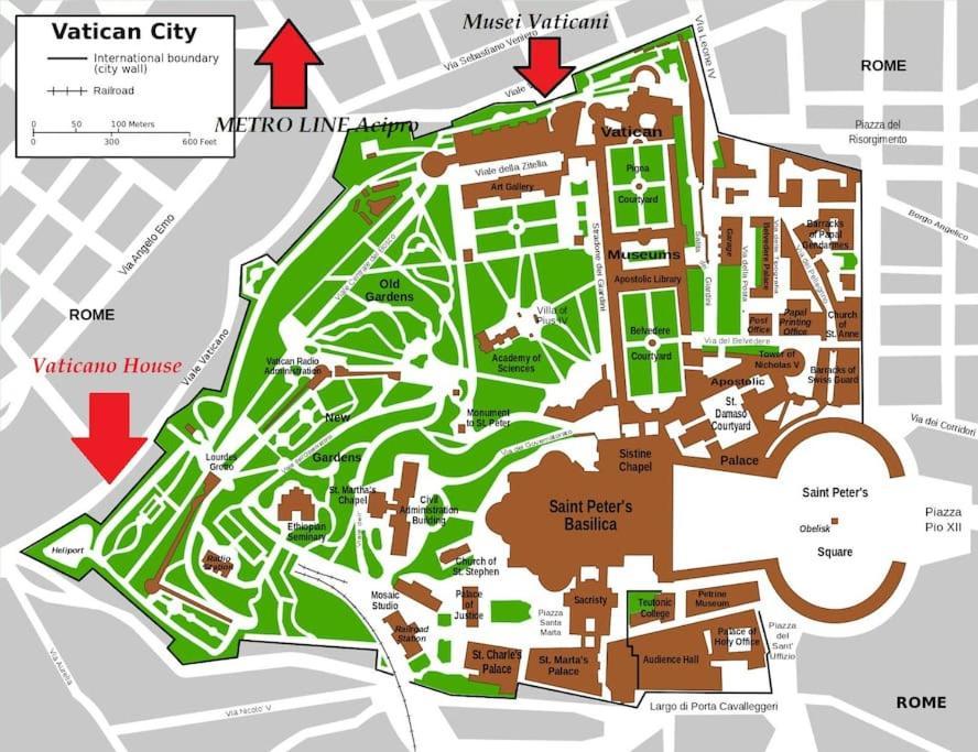 Vatican House Entire Two Bedrooms 2 Wi Fi A Portable One Rome