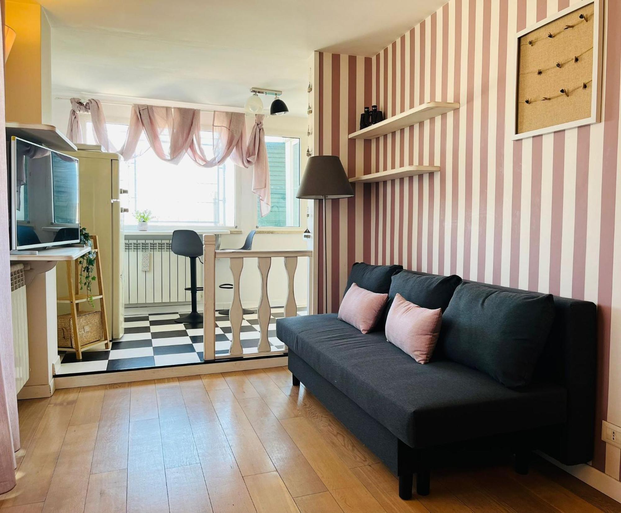 Cozy Penthouse With Terrace And View Apartment Rome