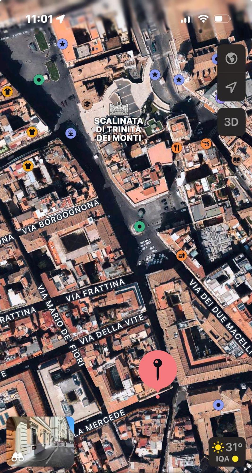Mercede - Spanish Steps