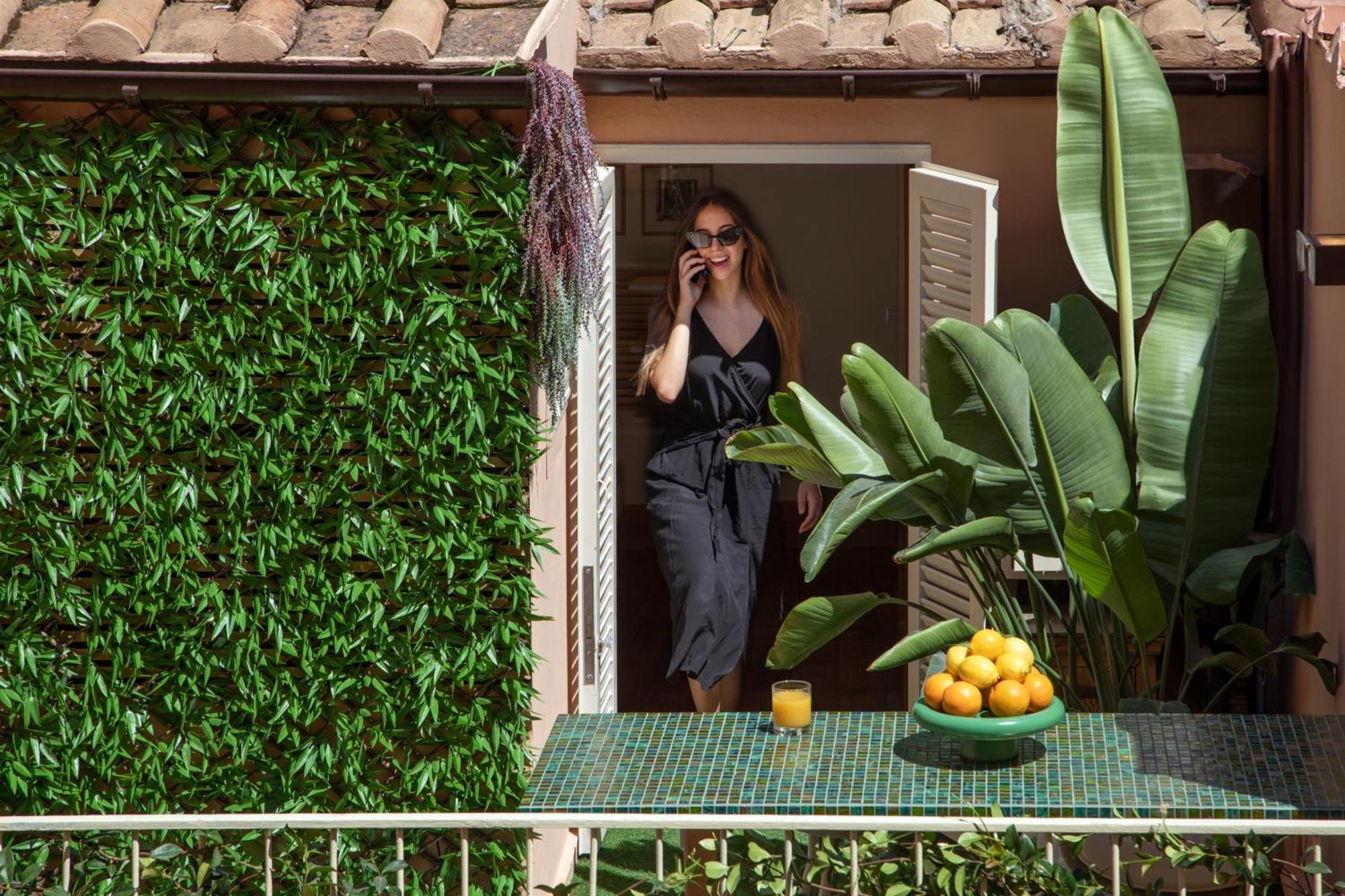 Apartment Rooftop Boho Loft Spanish Steps Rome