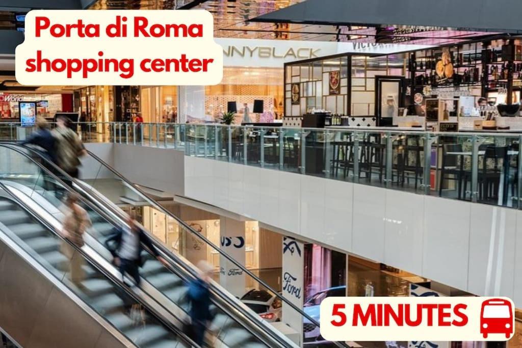 Porta Di Roma, Moderno Luminoso Con Wi-fi E Ac *
