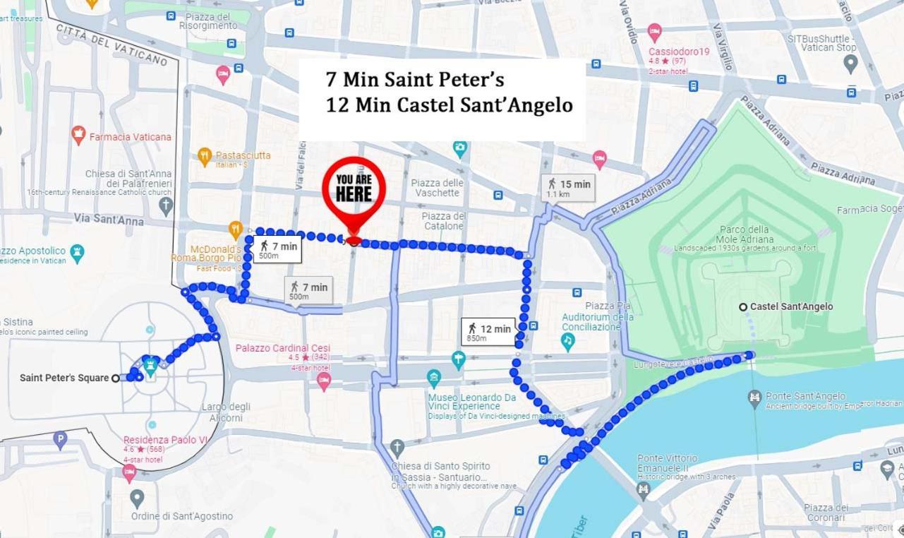 Apartamento Dng House - Vatican 80 Square Roma