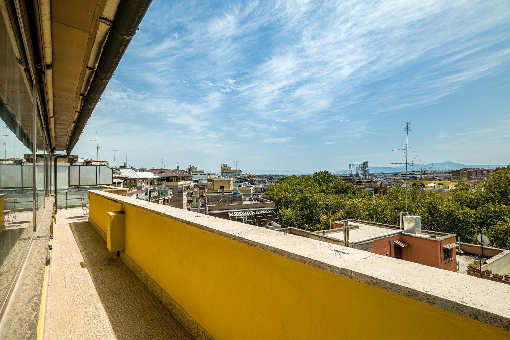 Apartment Forlanini Loft Trastevere By Casa E Lode - Terrace Panoramic View, Air Conditioning, Wifi Rome