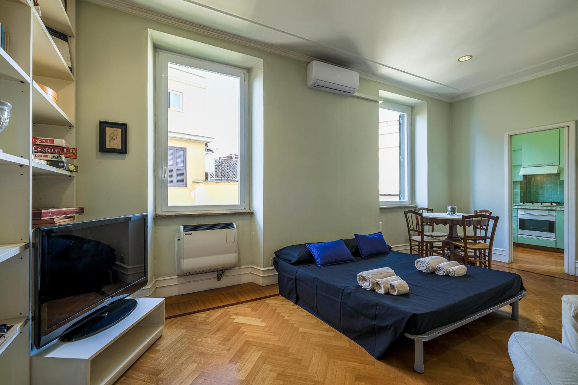 Piramide Shabby By Casa E Lode - Colosseum, Air Conditioning