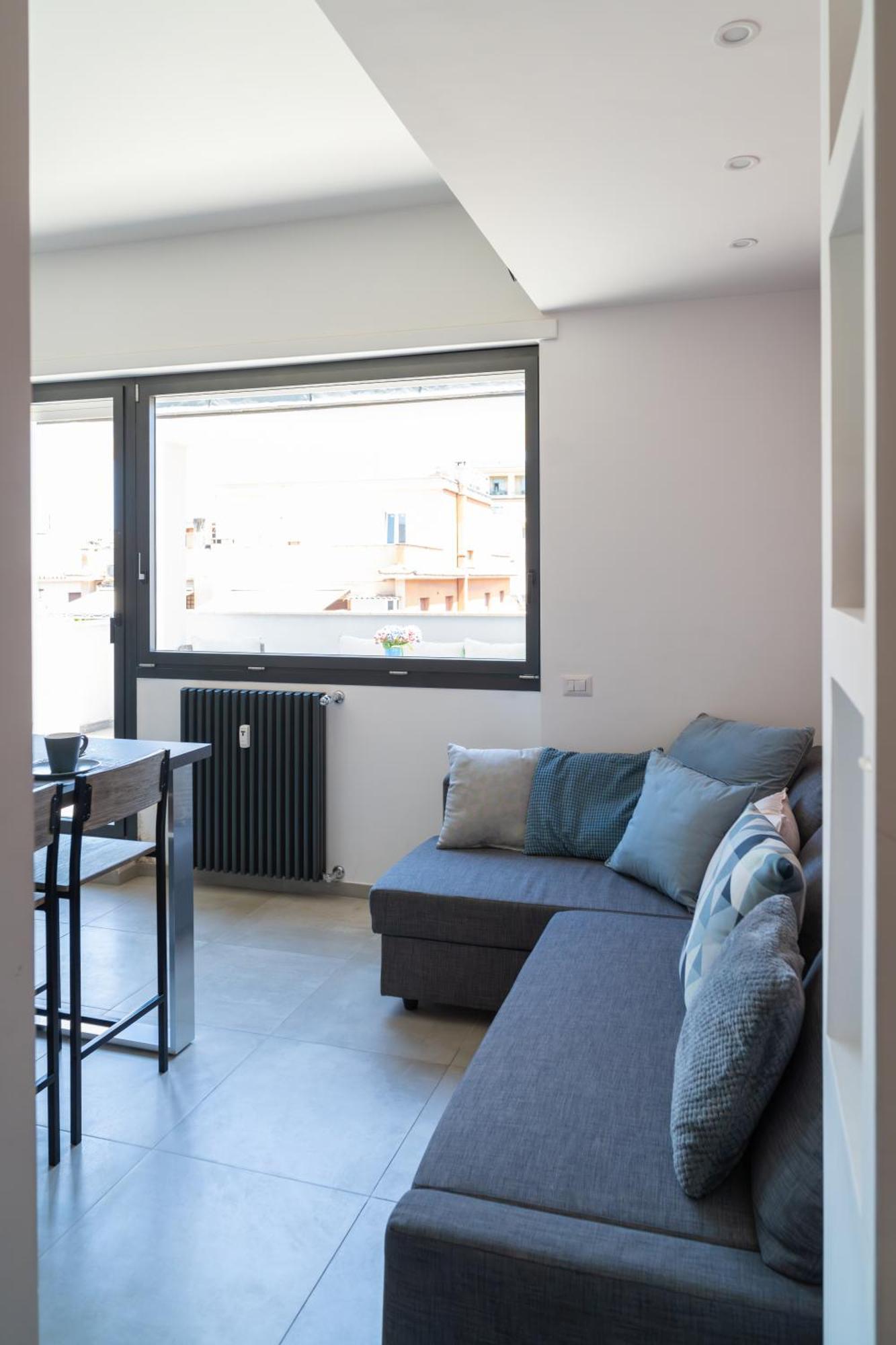 Appartement Penthouse With Panoramic Terrace -3 Min To Metro A