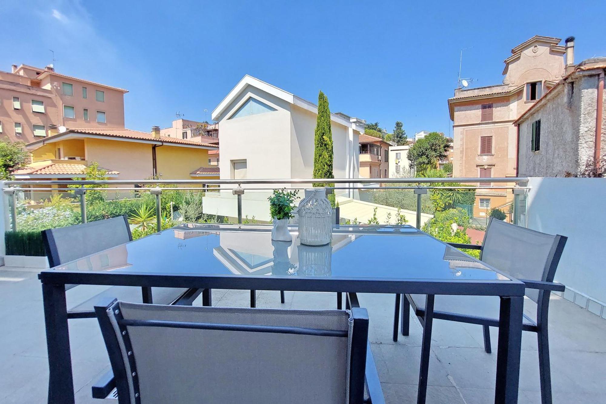 Terrace 2 Appartement Rome