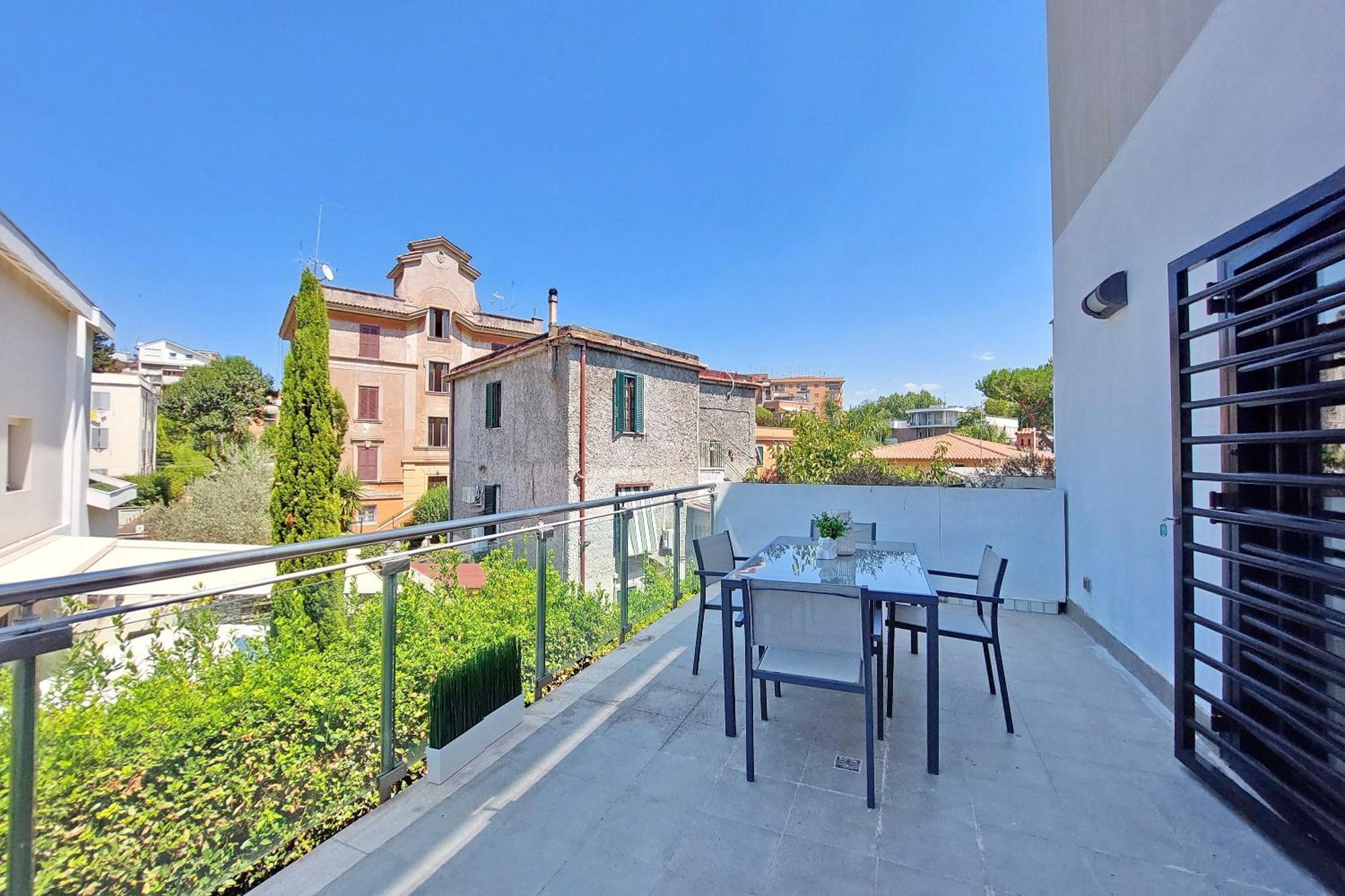 Terrace 2 Appartement Rome