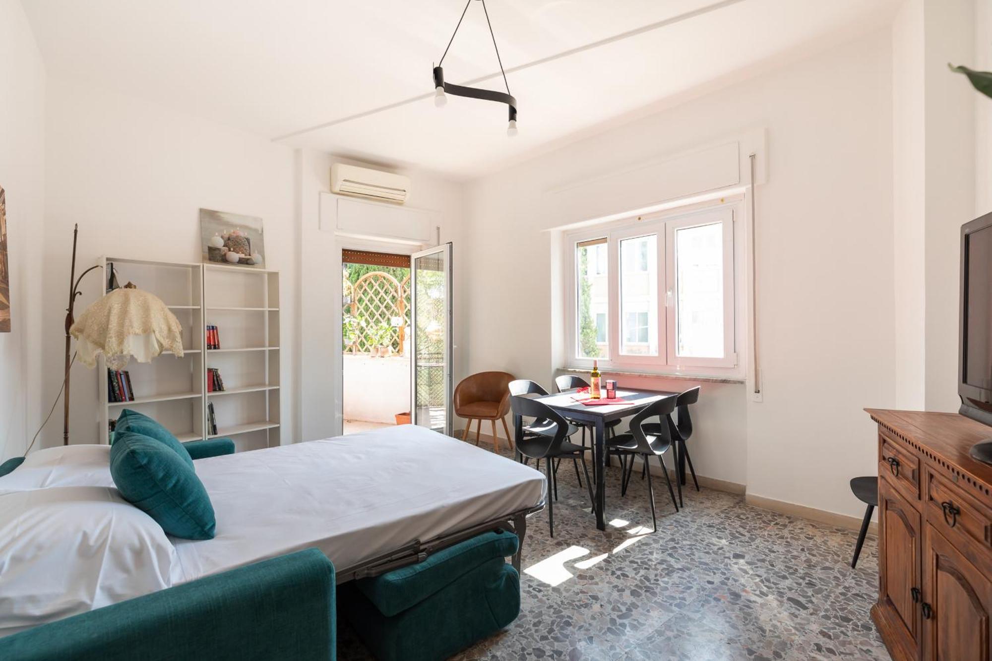 Apartment Luminous Family With Balcony By St Peter Rome