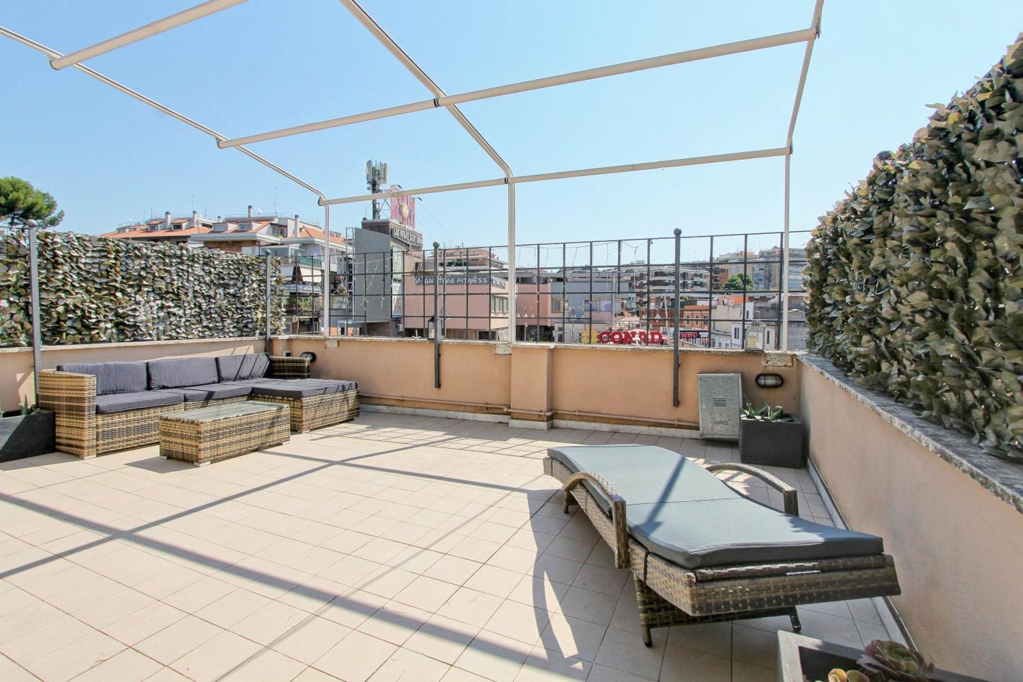 Ponte Milvio - Luxury Penthouse * Rome