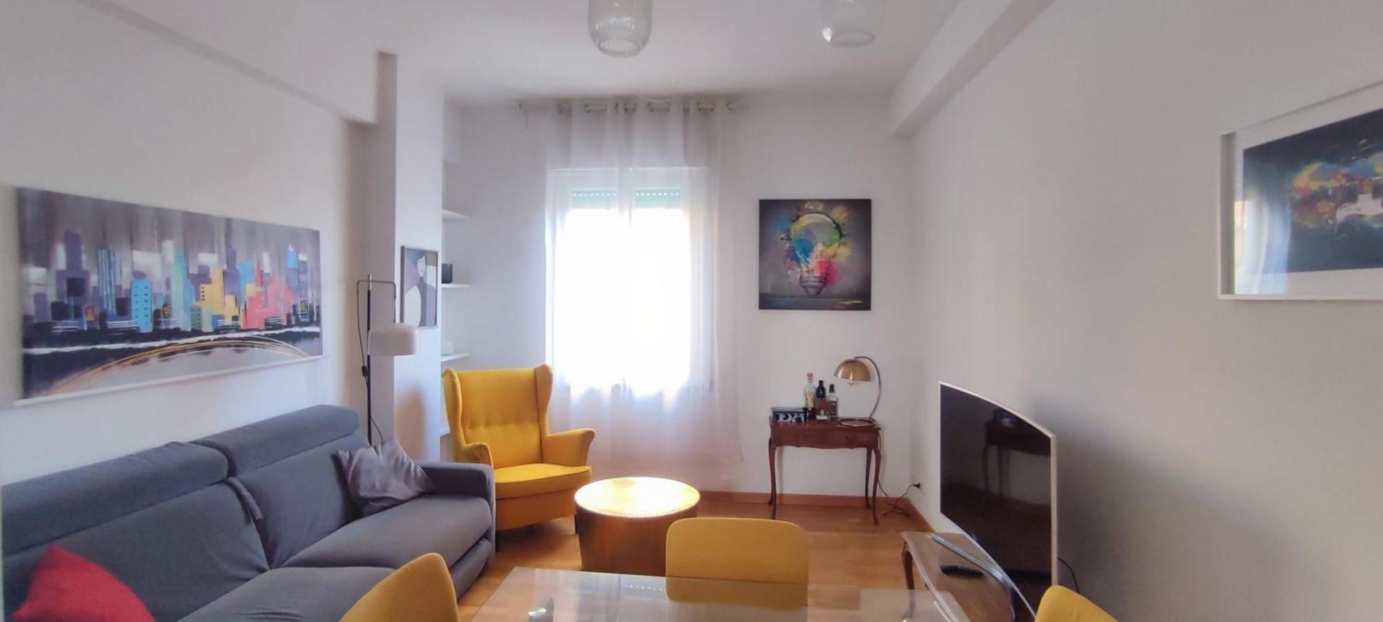 Appartement Giovenale 60 Metro C Luminoso Bilocale Fino A 4 Ospiti