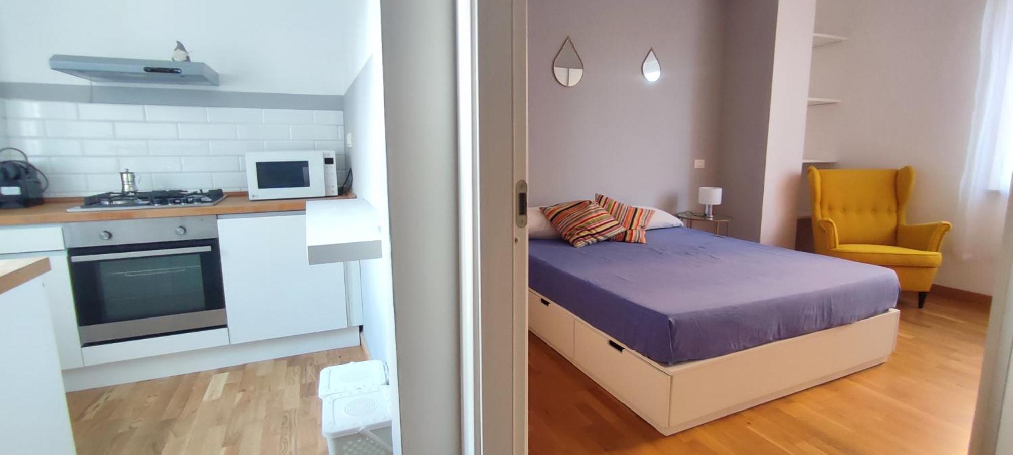 Appartement Giovenale 60 Metro C Luminoso Bilocale Fino A 4 Ospiti