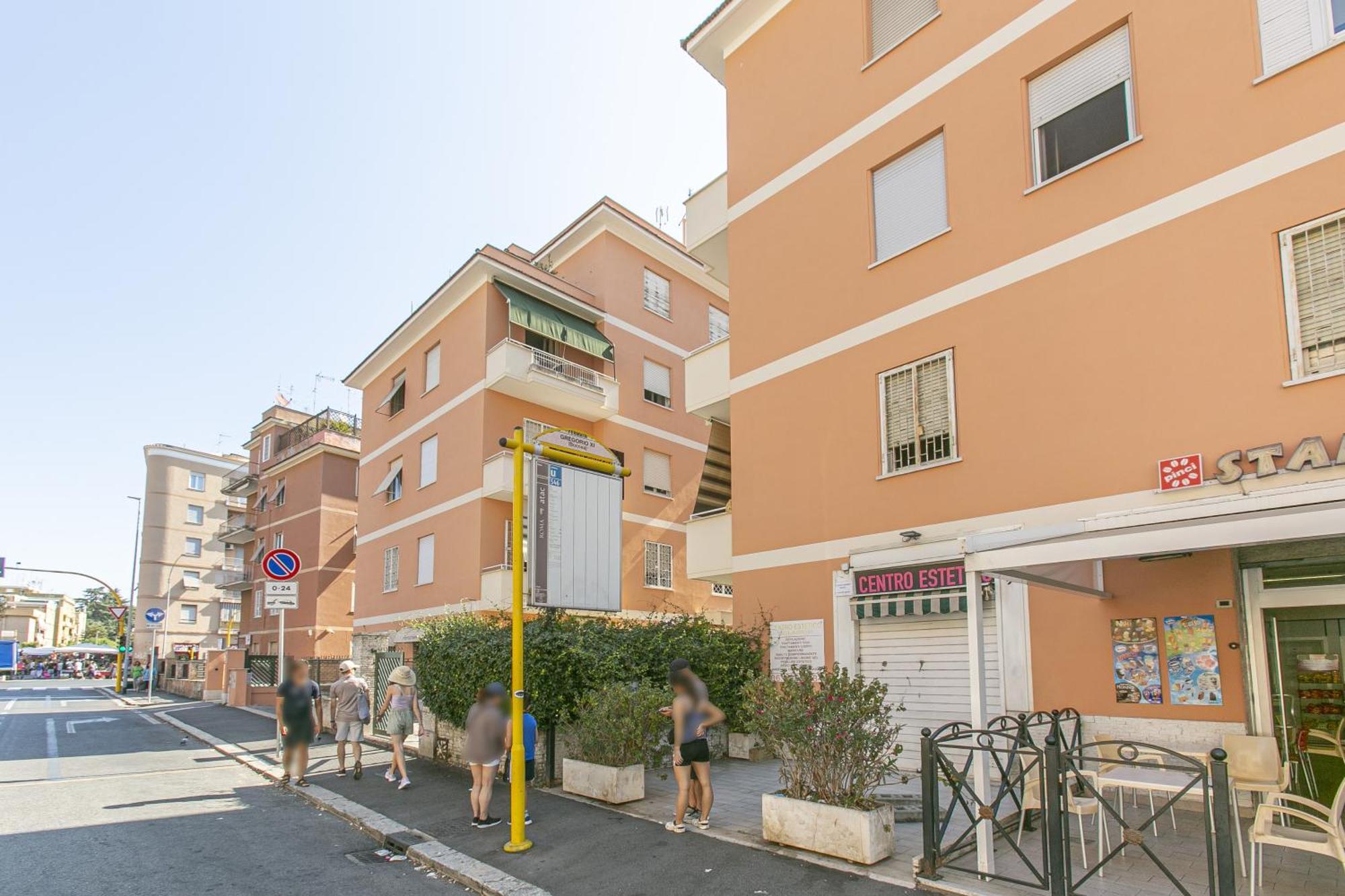 Moderno Vicino La Metropolitana A Cornelia Appartement
