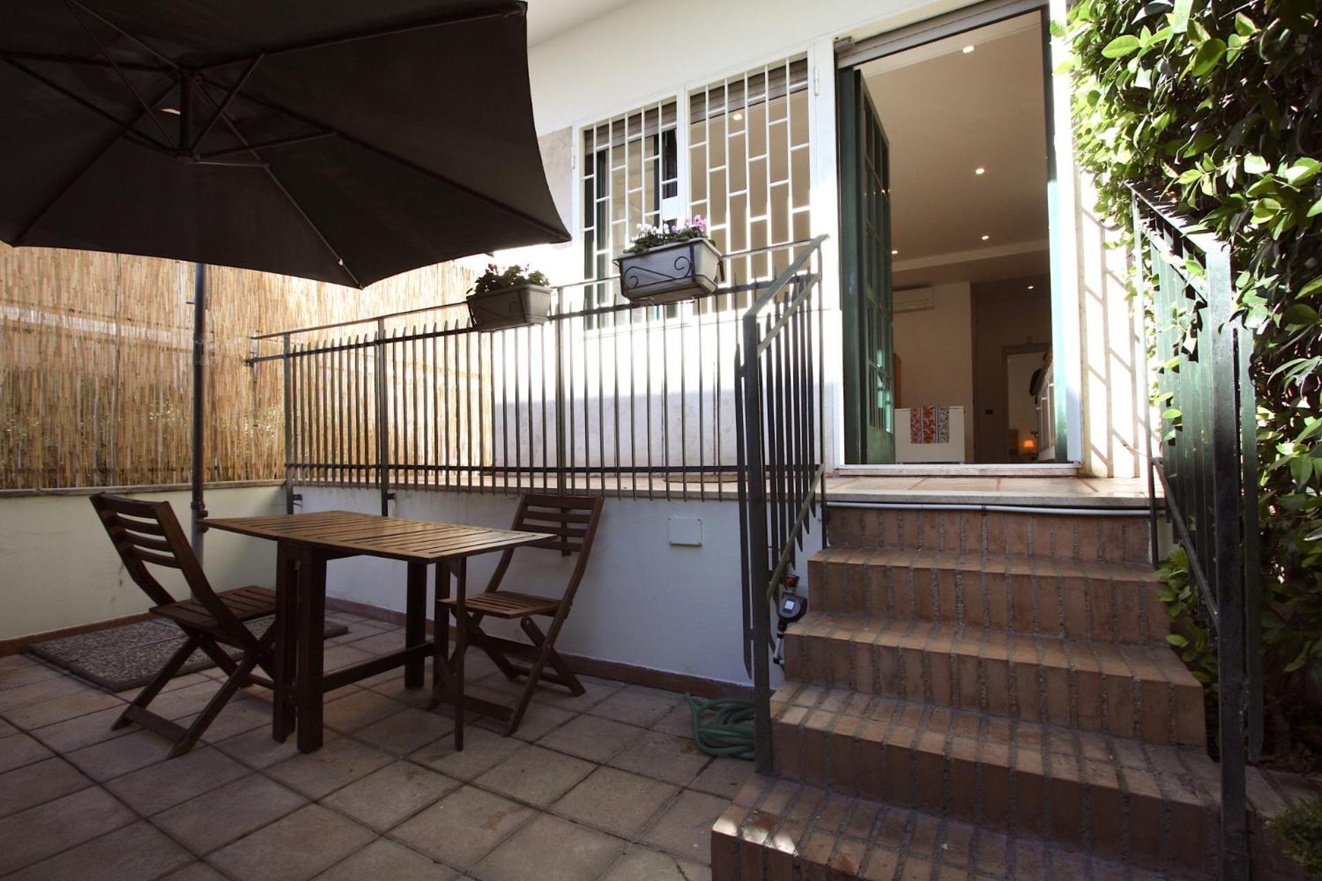 Ponte Milvio Lovely Garden Appartement