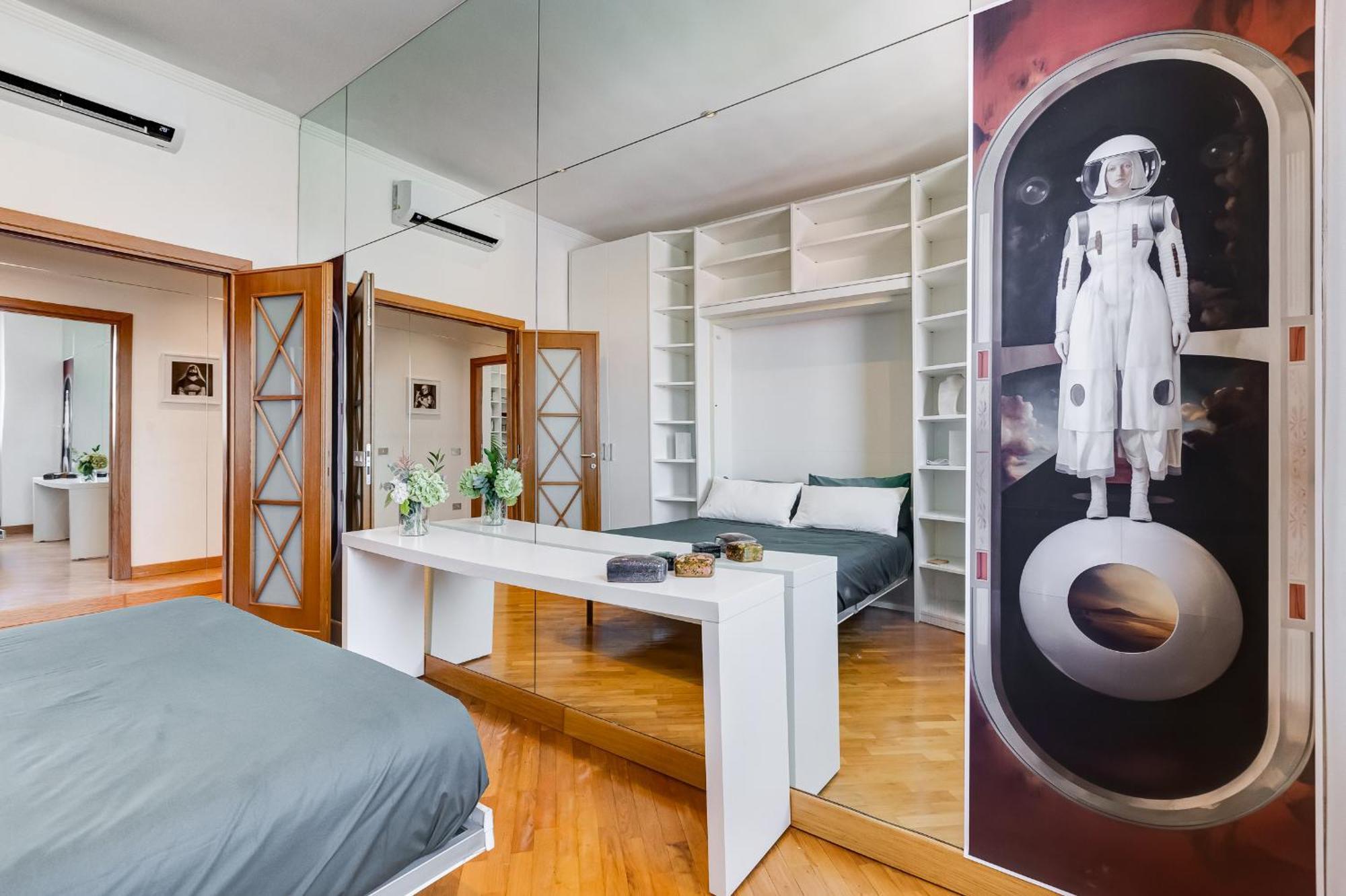 San Giovanni Attico Luxury Vicino Metro A E C Apartment Rome