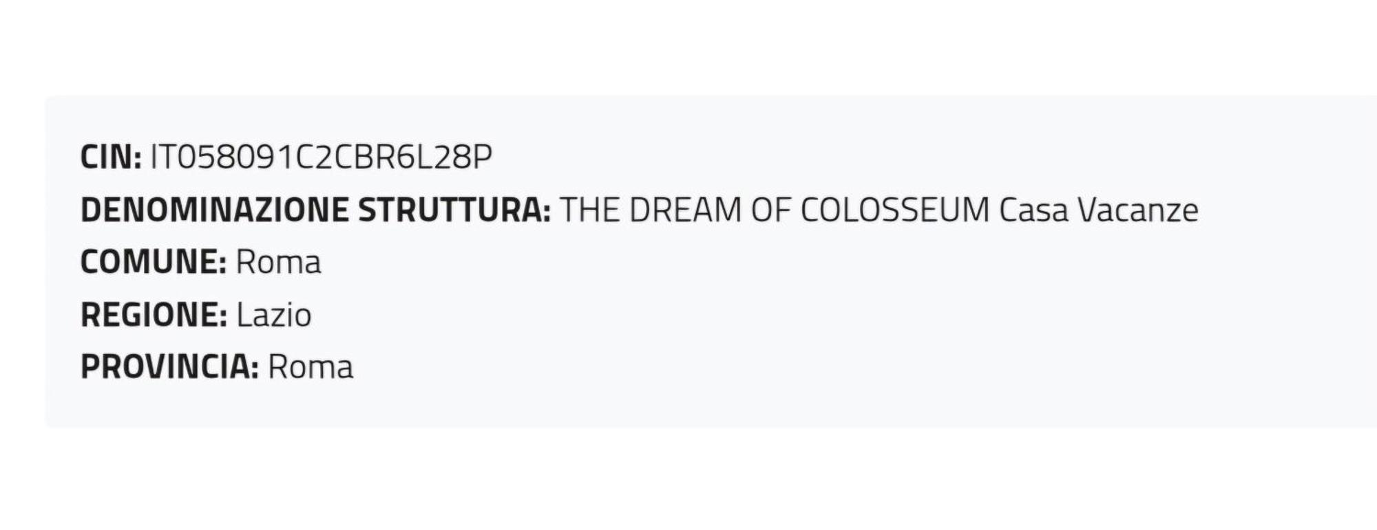 Hébergement de vacances The Dream Of Colosseum