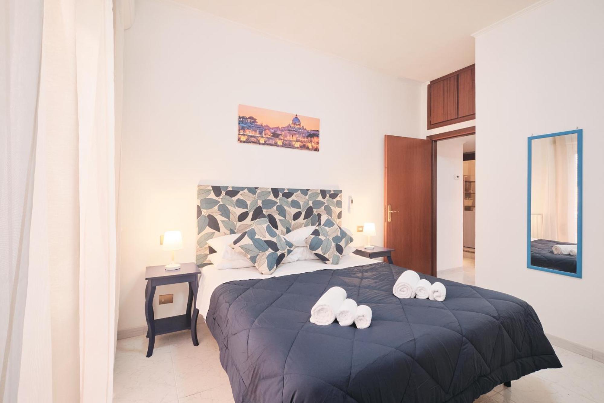 Parcheggio Gratuito, Wi-fi -netflix & Ac Appartamento Roma