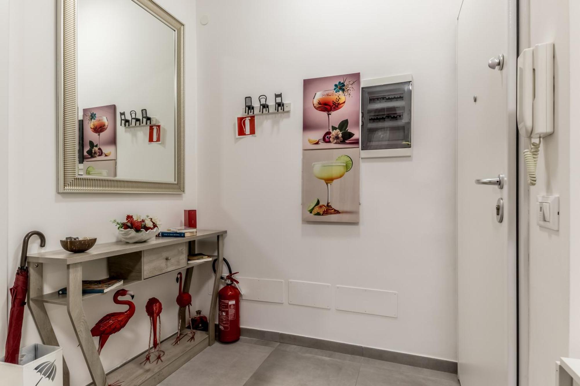Apartment White Living R-home Rome