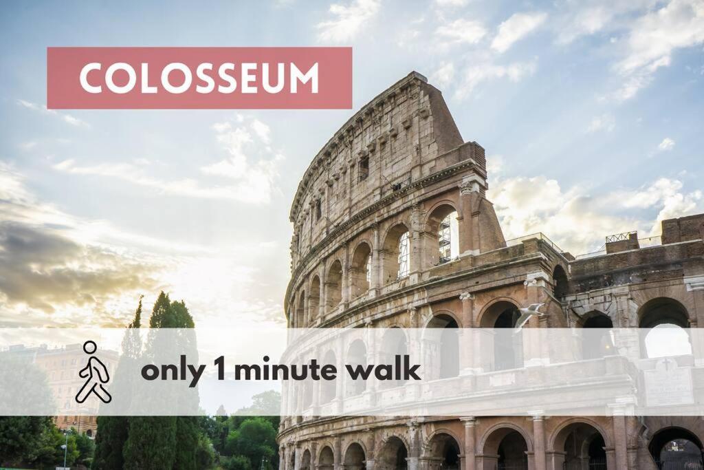 Historic Domus -100 Mt From The Colosseum And 1 Min Metro * Rome