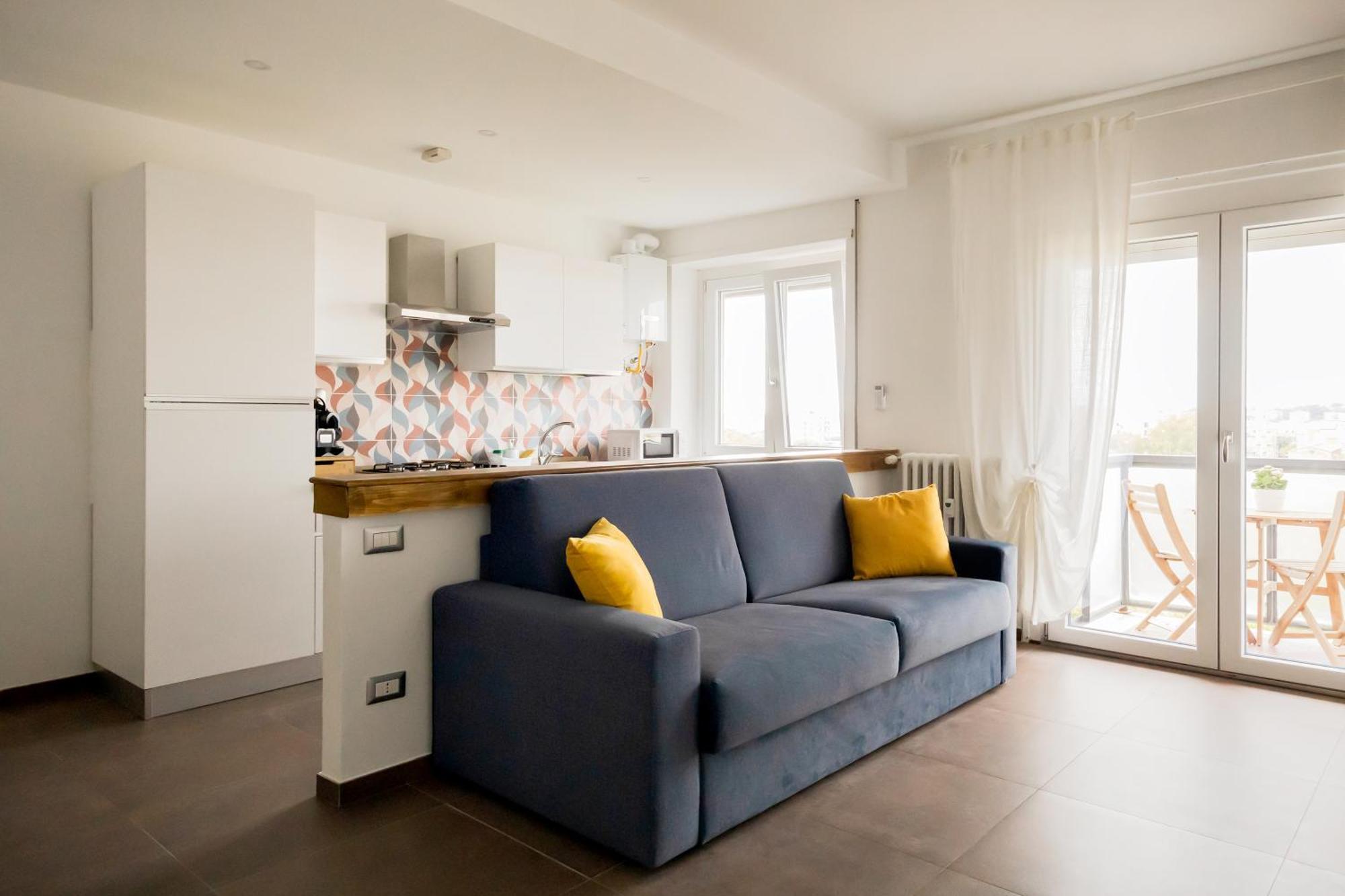 Apartment Stepahouse Zona San Paolo Elegante Bilocale A 2 Minuti Dalla Metro B