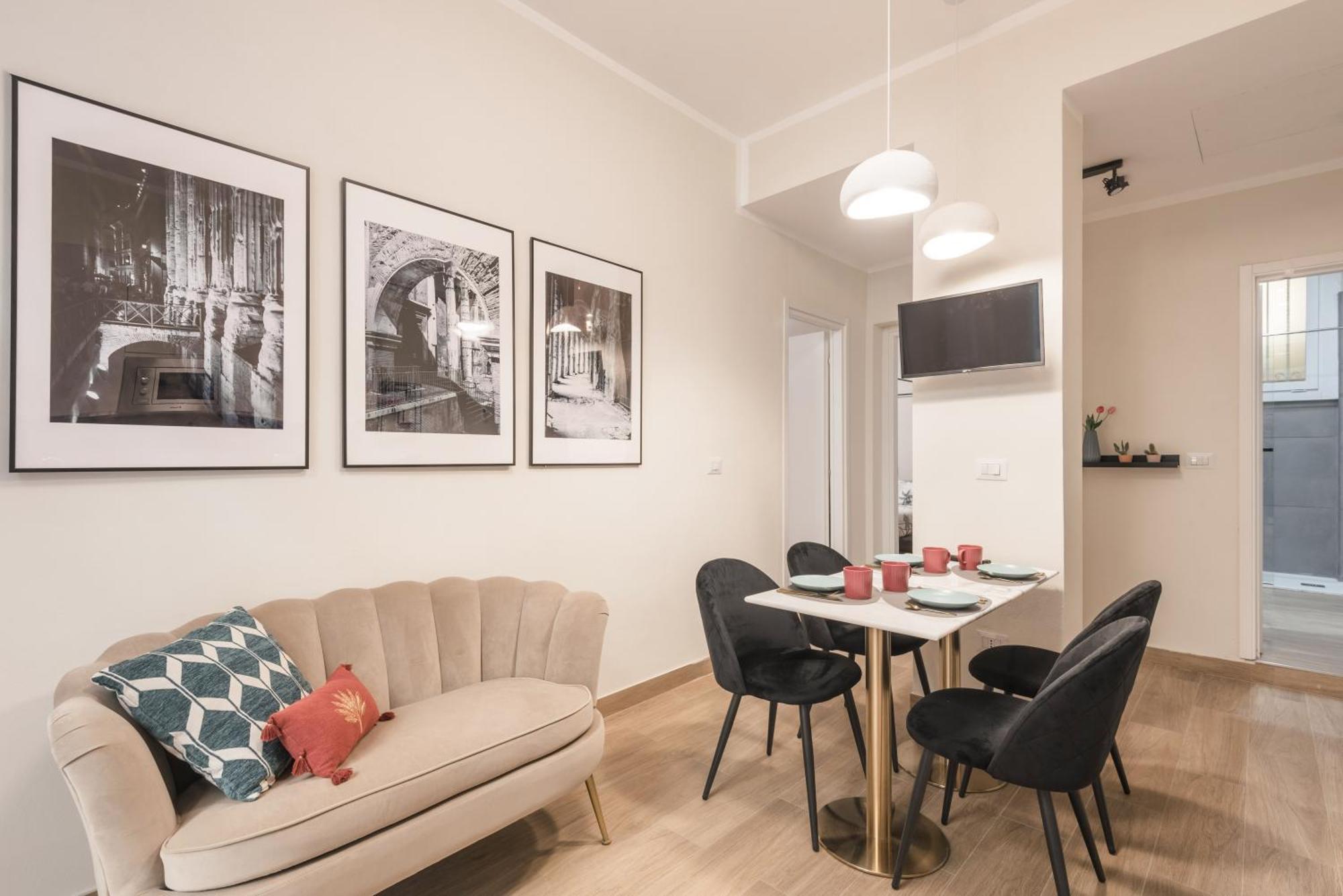 C1 Class Apartments, 2 Delux, Max 6 Persone Distante 15 Minuti A Piedi Da Fontana Di Trevi Appartamento *
